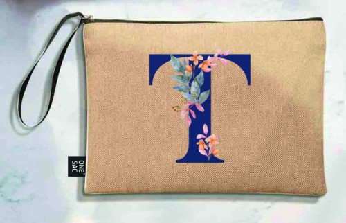 Sac à main Lettre T (Modèles variés) (25 × 18 × 1 cm)